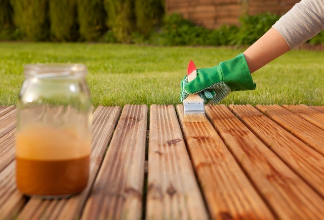 Garden Decking Rotherhithe, South Bermondsey, Surrey Docks, SE16