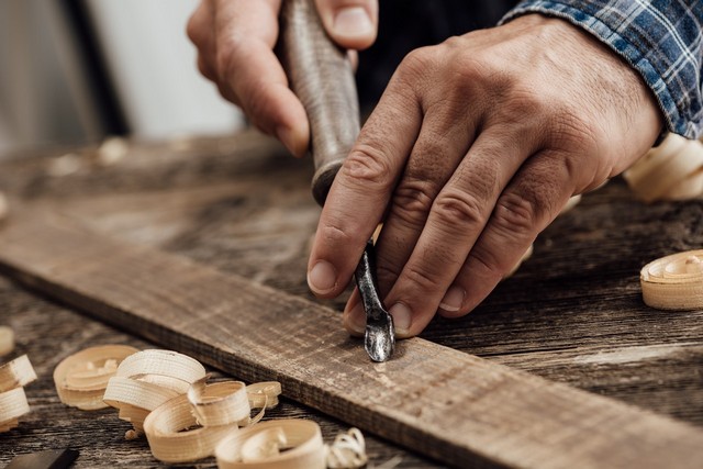 Woodworking Rotherhithe, South Bermondsey, Surrey Docks, SE16